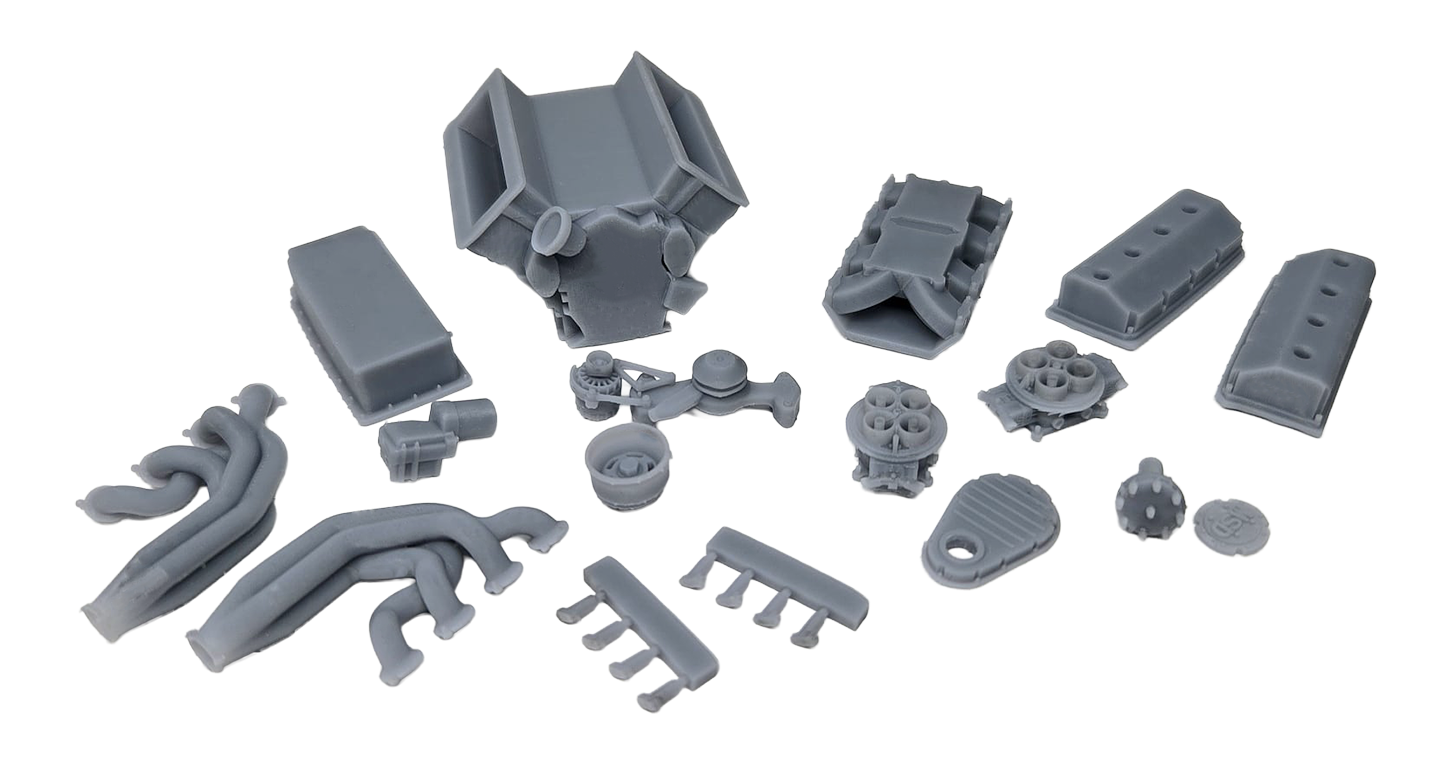 Twin-Carb HEMI Motor