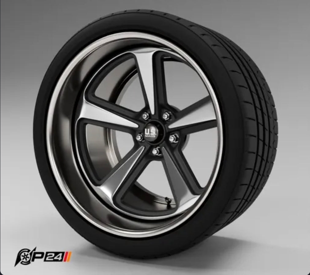 US Mags 504 Bandit Concave Wheel