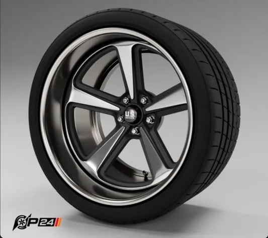 US Mags 504 Bandit Concave Wheel