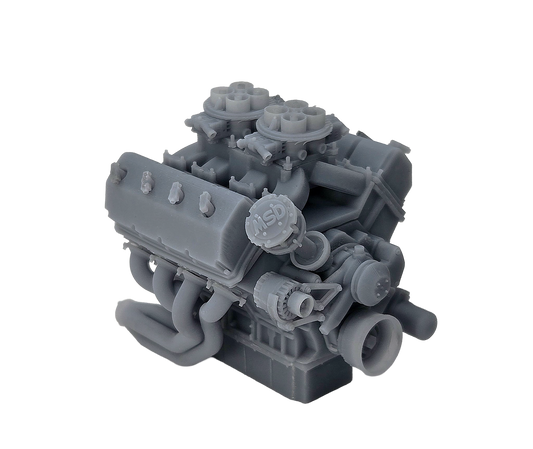 Twin-Carb HEMI Motor