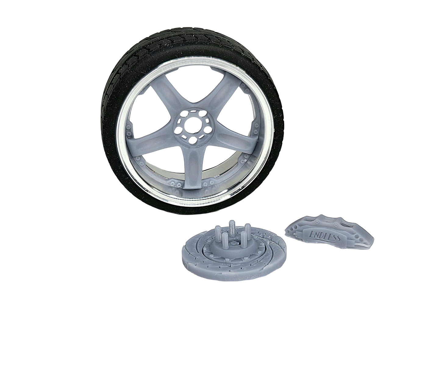 RAYS Volk Racing GTC 19" Wheel w/Aluminum Rim & Endless Brakes