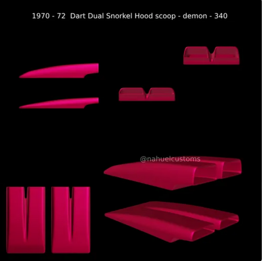 Dual Snorkel Scoop