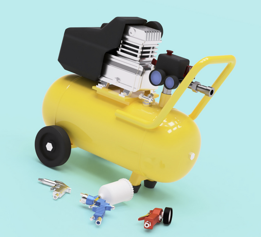 Air Compressor w/Air Tools