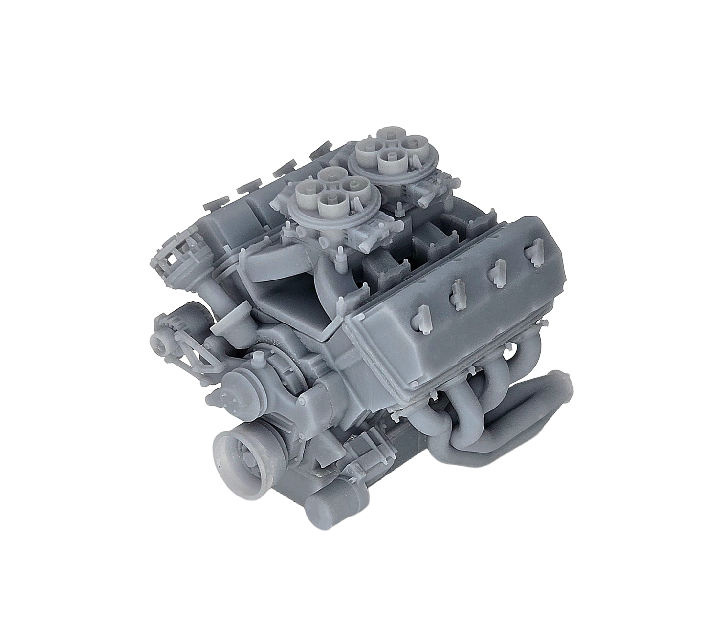 Twin-Carb HEMI Motor