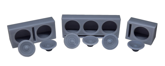 1:18 Car Audio Subwoofer Boxes